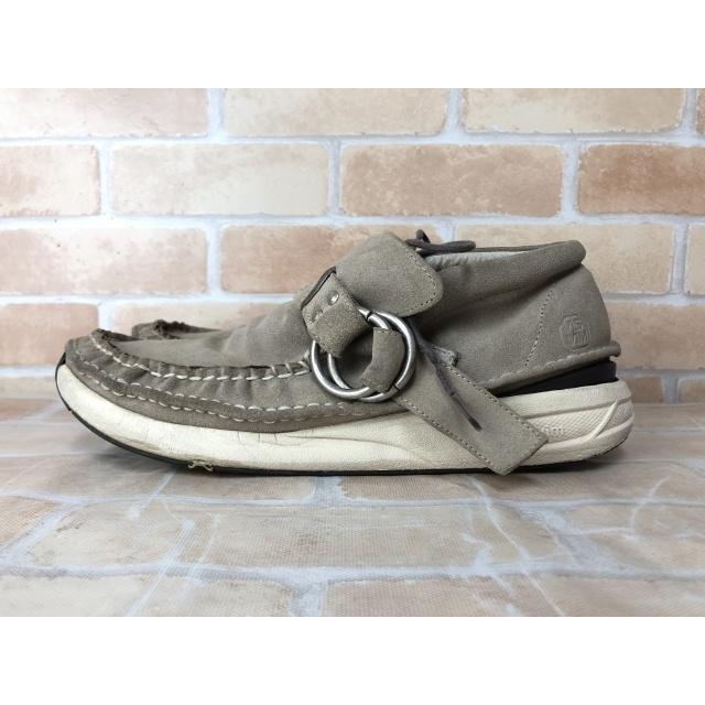 中古】 visvim ビズビム リングモカシン LT.SAND ベージュ系 US10