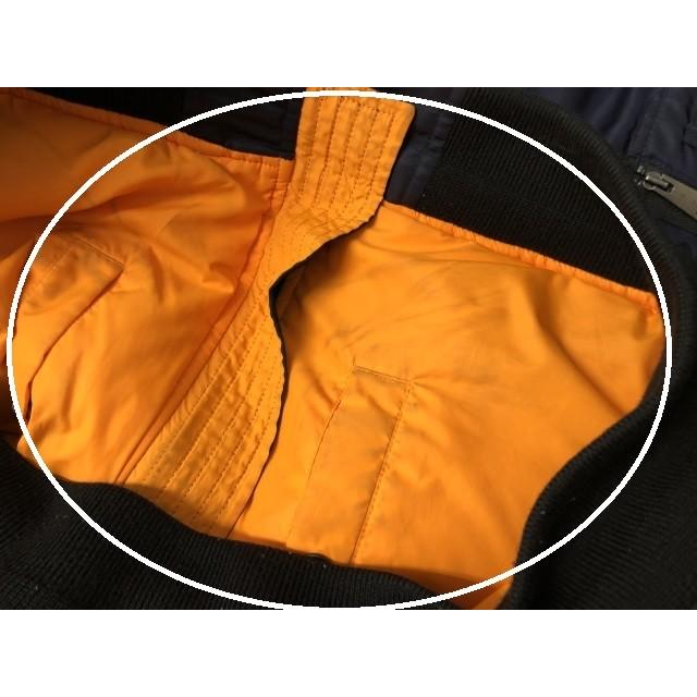 中古】 Carhartt WIP カーハート 2023 NEW YEAR JACKET MA-1 ネイビー