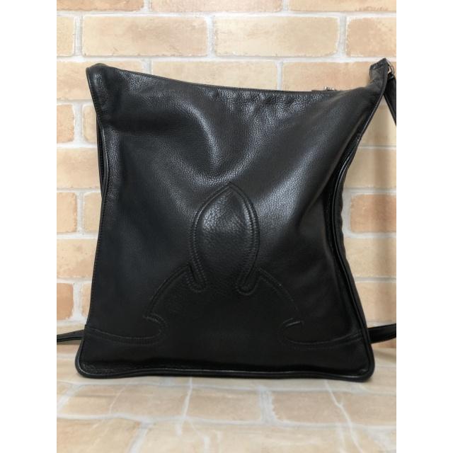 取下げ前セール★超レア★クロムハーツ★レザー★レディース 中古】 CHROME HEARTS クロムハーツ フレアニー レザーショルダー