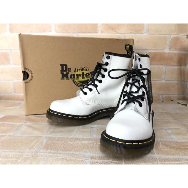 中古】 箱有 Dr.Martens ドクターマーチン 8ホールブーツ 1460W 