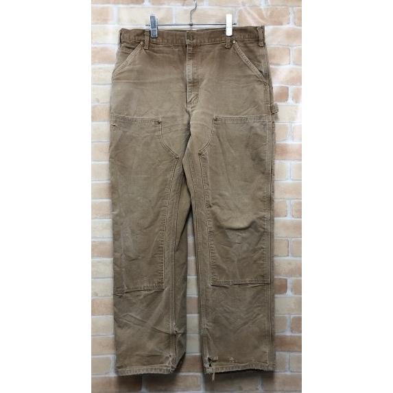 中古】 Carhartt カーハート ペインターパンツ ダブルニー ダック USA