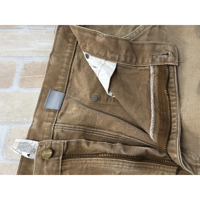 中古】 Carhartt カーハート ペインターパンツ ダブルニー ダック USA
