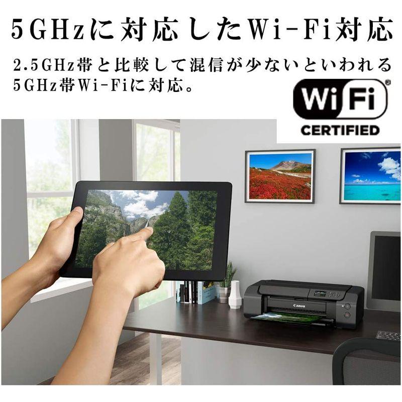 キヤノン　Canon　インクジェットプリンター　Wi-Fi　A3ノビ対応　PIXUS　有線LAN搭載　PRO-S1　染料8色