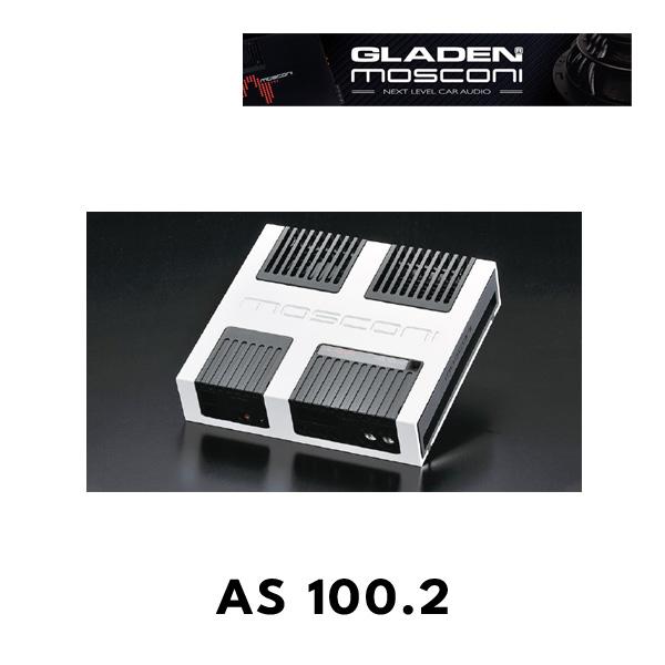 モスコニ　パワーアンプ　AS100.2 グラデン モスコニ AS 100.2 AB級アンプ 2ch (GLADEN MOSCONI