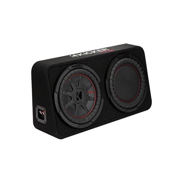 KICKER CompRT trtp102 サブウーファー BOX 25cm KICKER キッカー TCWRT102 CompRT 10インチサブウーファー 薄型