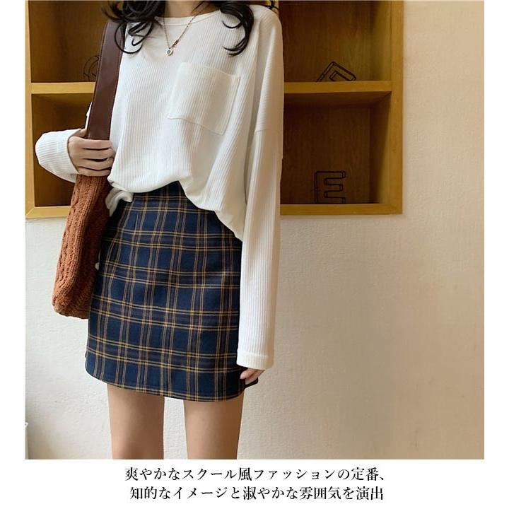 タイトスカート ミニ スカート 男ウケ 夏 レディース ミニスカート タイト チェック柄 ショート丈スカート 春秋 チェック柄スカート レトロ 送料無料 Bjb5957 ルルビー 通販 Yahoo ショッピング
