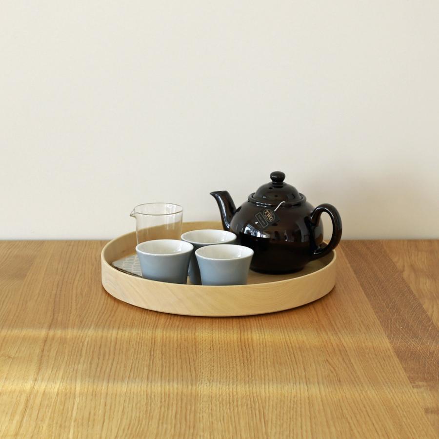 木地のお盆　ナチュラル　直径30cm |  | 02