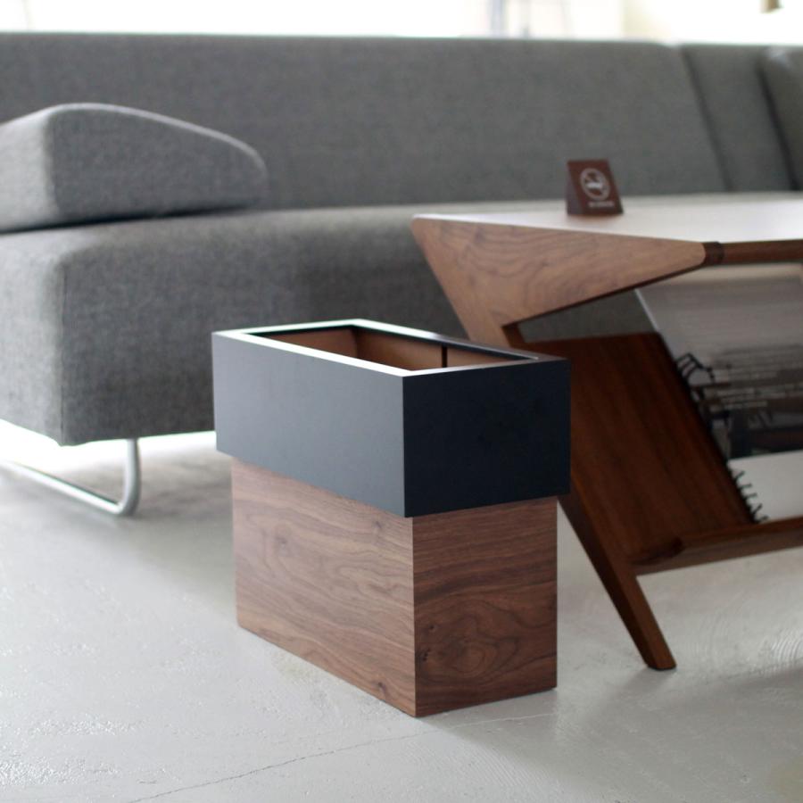 分別ダストボックス　ウォールナット　 | 