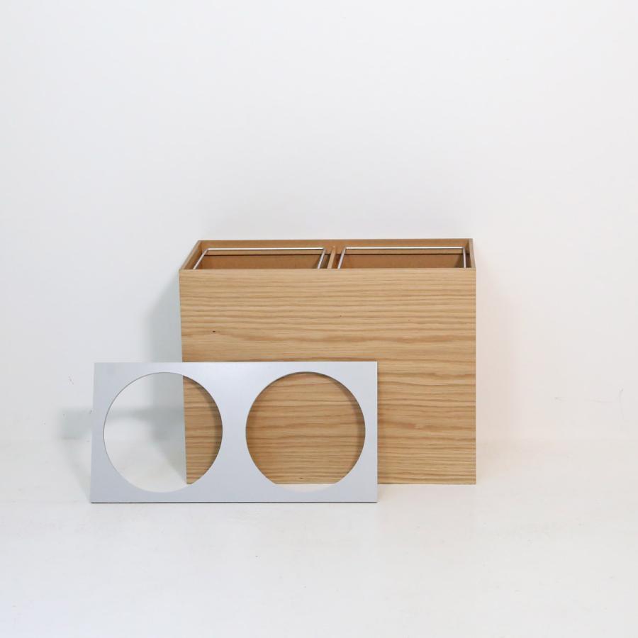 【オーク/W】ENSO分別ダストボックス(上蓋リング式) 　 |  | 05