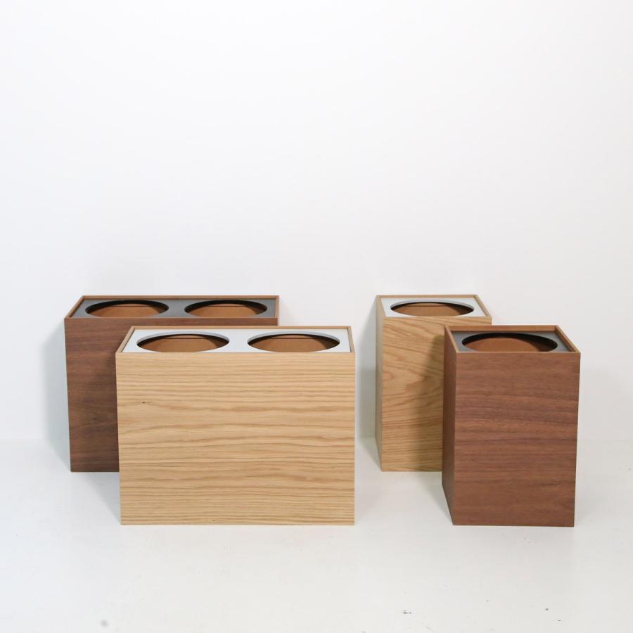 【オーク/W】ENSO分別ダストボックス(上蓋リング式) 　 |  | 08