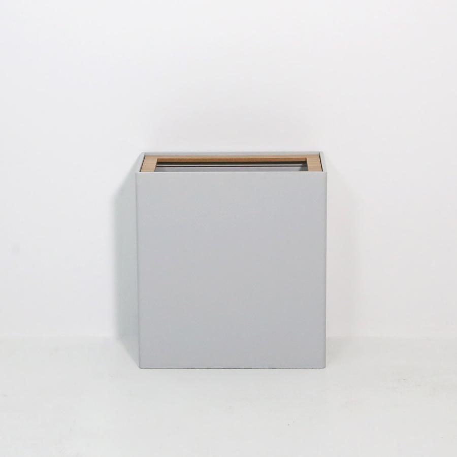 スマートダストボックス角Ｒ　ライトグレー×オーク |  | 01