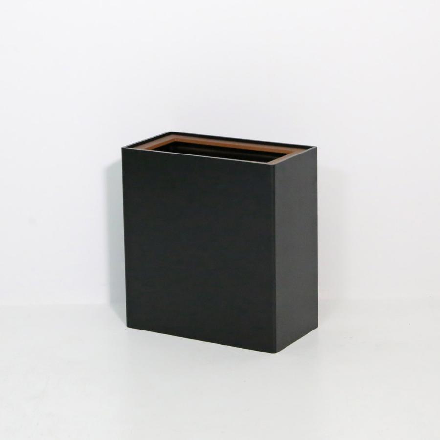 スマートダストボックス角Ｒ　ブラック×ウォールナット |  | 02
