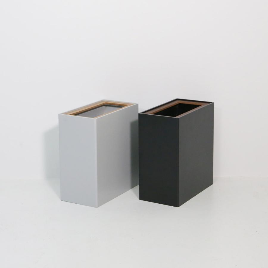 スマートダストボックス角Ｒ　ブラック×ウォールナット |  | 06