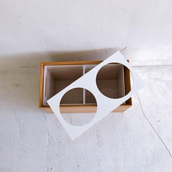 分別ダストボックス W 中子付き 国産木製 enso : HOTELS by L.E.S