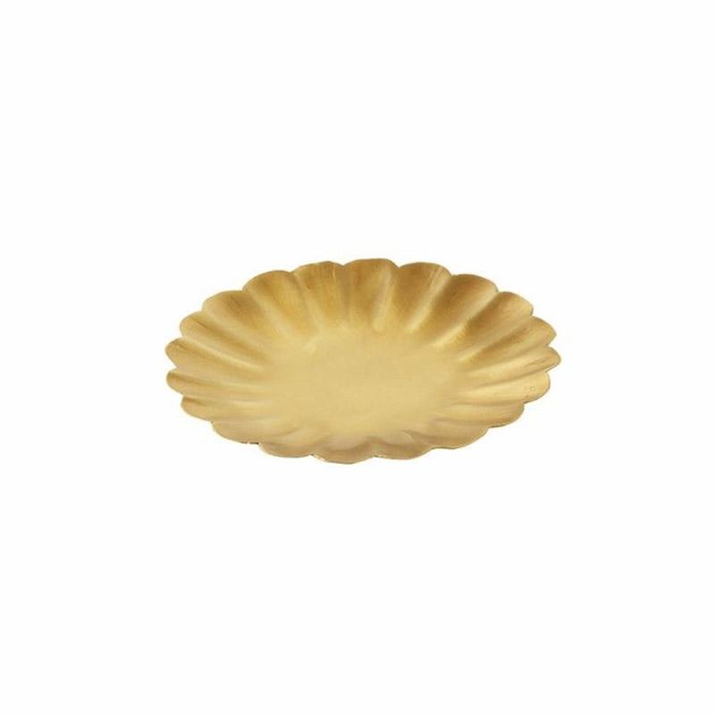 真鍮のフラワートレイ S（100mm） | fog linen work