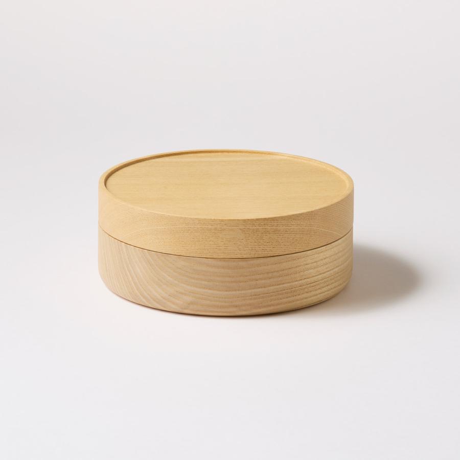 木地の菓子器　丸形 ナチュラル |  | 01