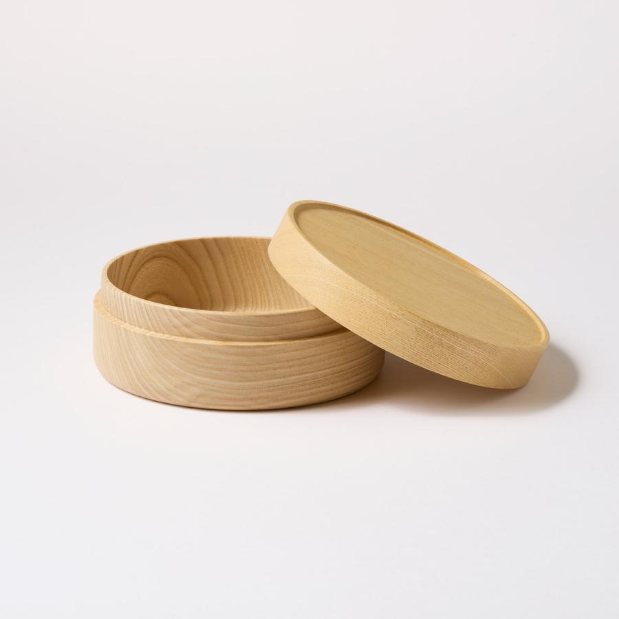 木地の菓子器　丸形 ナチュラル |  | 02