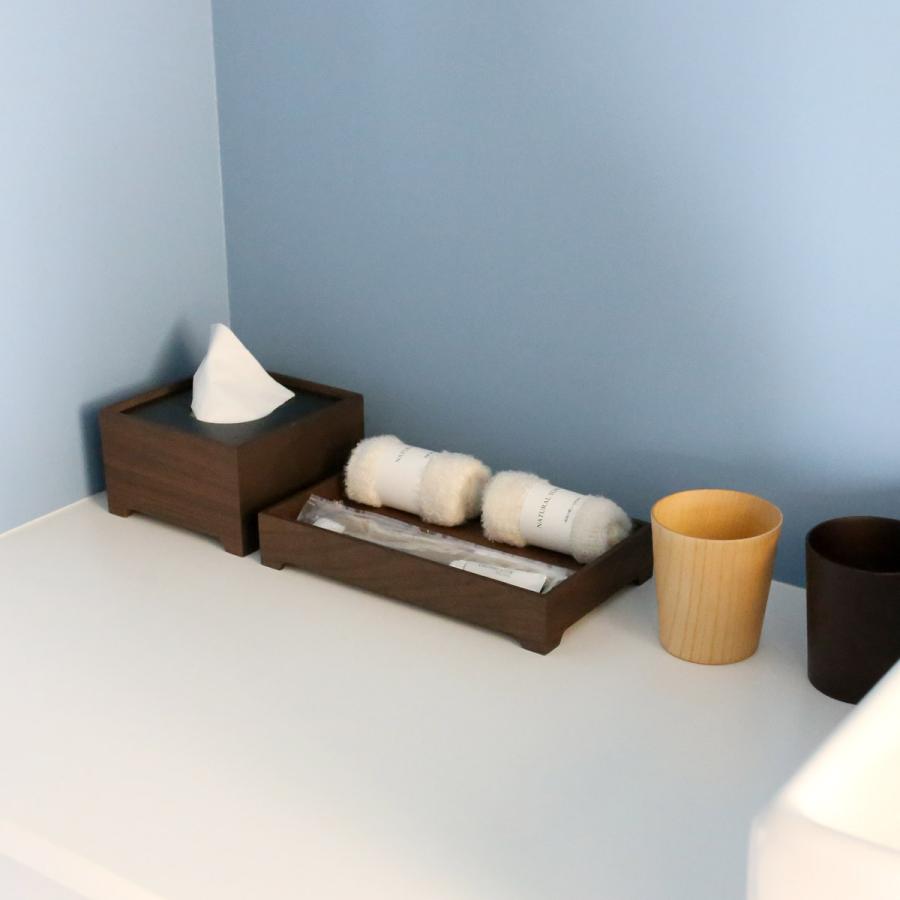 脚付きアメニティトレイ ウォールナット |  | 06