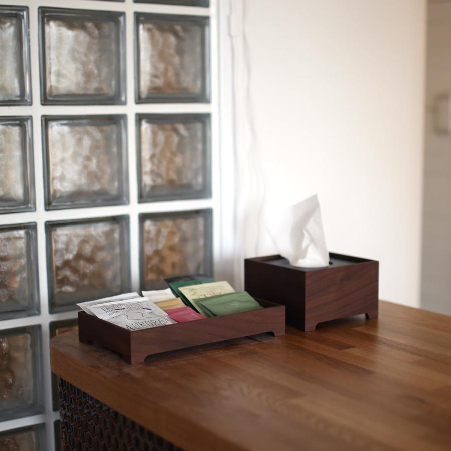 脚付きアメニティトレイ ウォールナット |  | 07