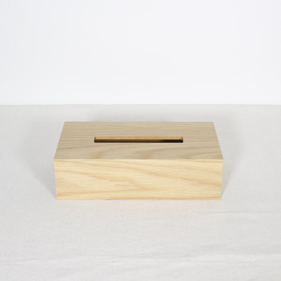 ＜レギュラー/オーク/スライド式＞木製ティッシュボックス |  | 01