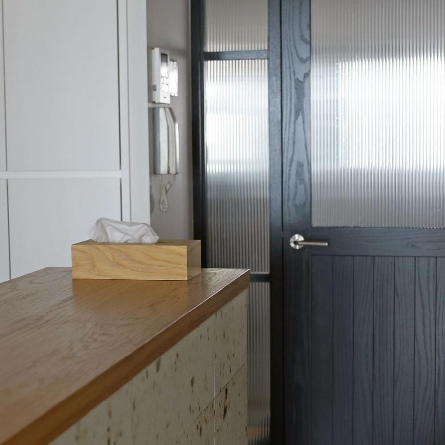 ＜レギュラー/オーク/スライド式＞木製ティッシュボックス |  | 04