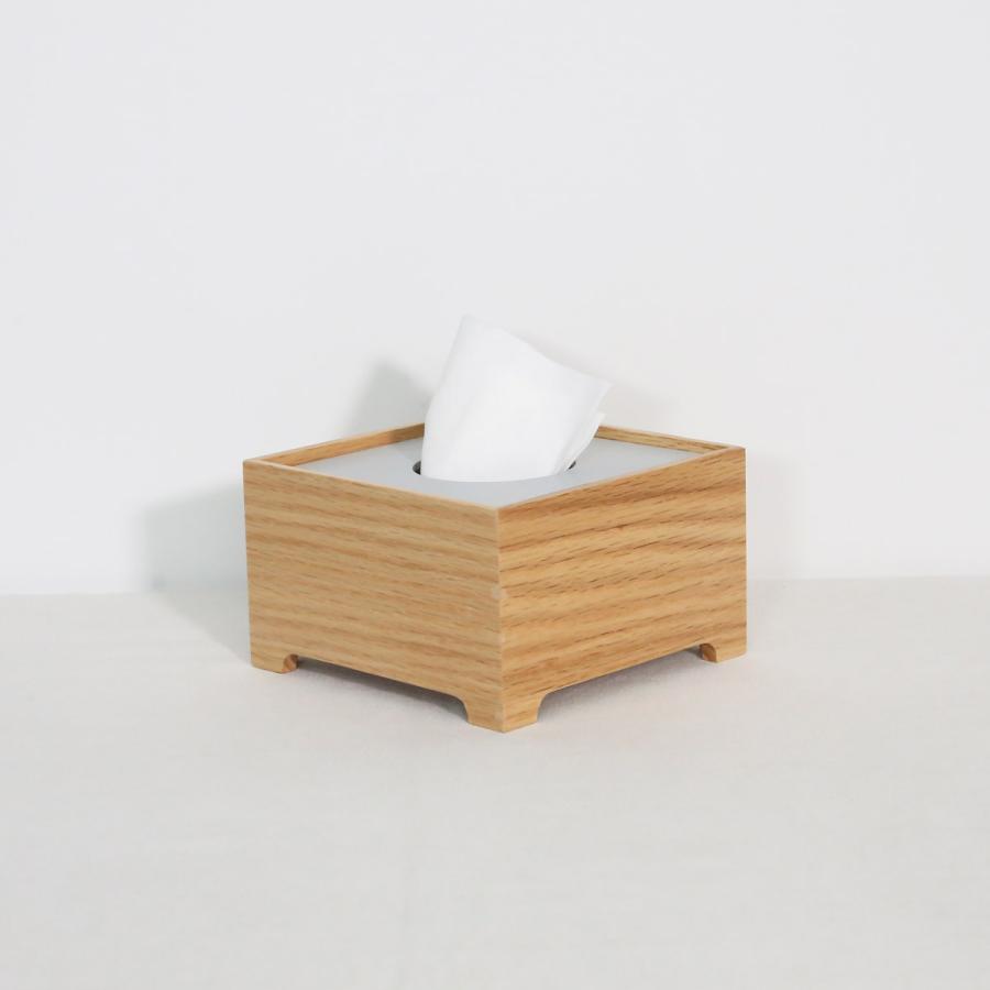＜ハーフ/オーク＞脚付きティッシュボックス | 