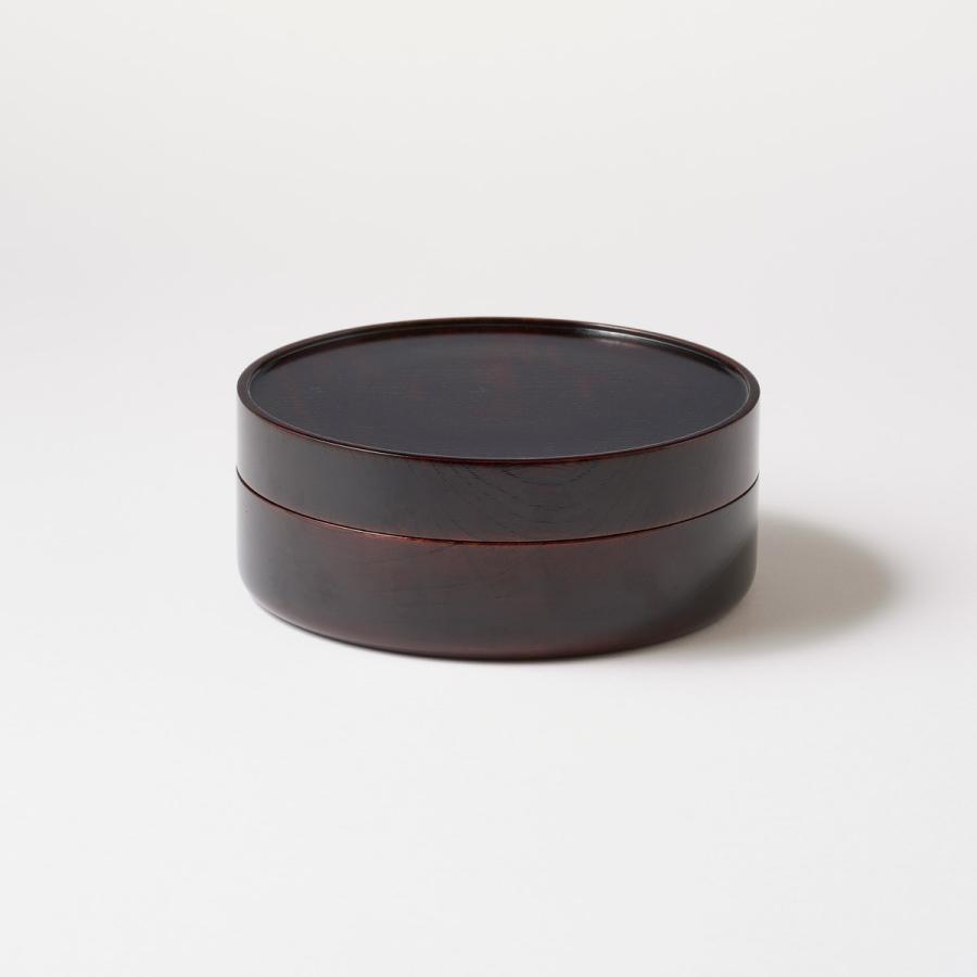 漆の菓子器　丸形 urushi |  | 02