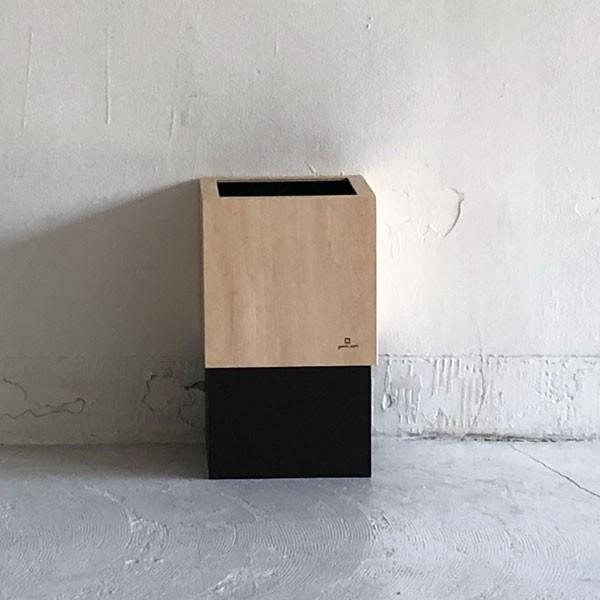 ダストボックスWcube　ブラック | 