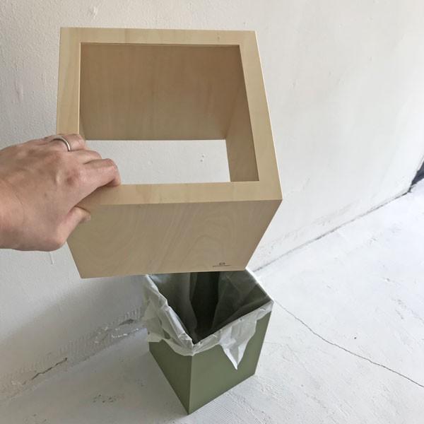 ダストボックスWcube　オリーブ |  | 02