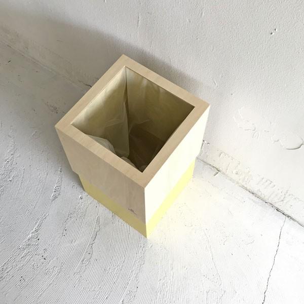 ダストボックスWcube　ハニーイエロー | ヤマト工芸 | 03