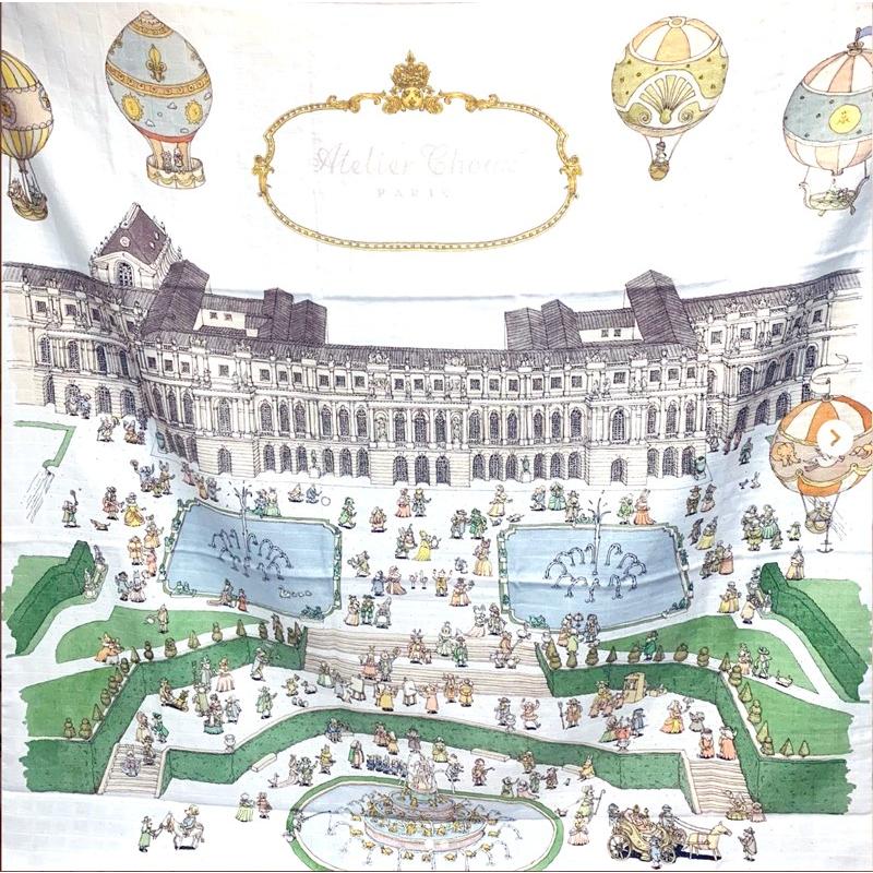 アトリエシュー　おくるみ　ヴェルサイユ　② ヴェルサイユ] オーガニックコットン・おくるみ毛布 / アトリエシュー