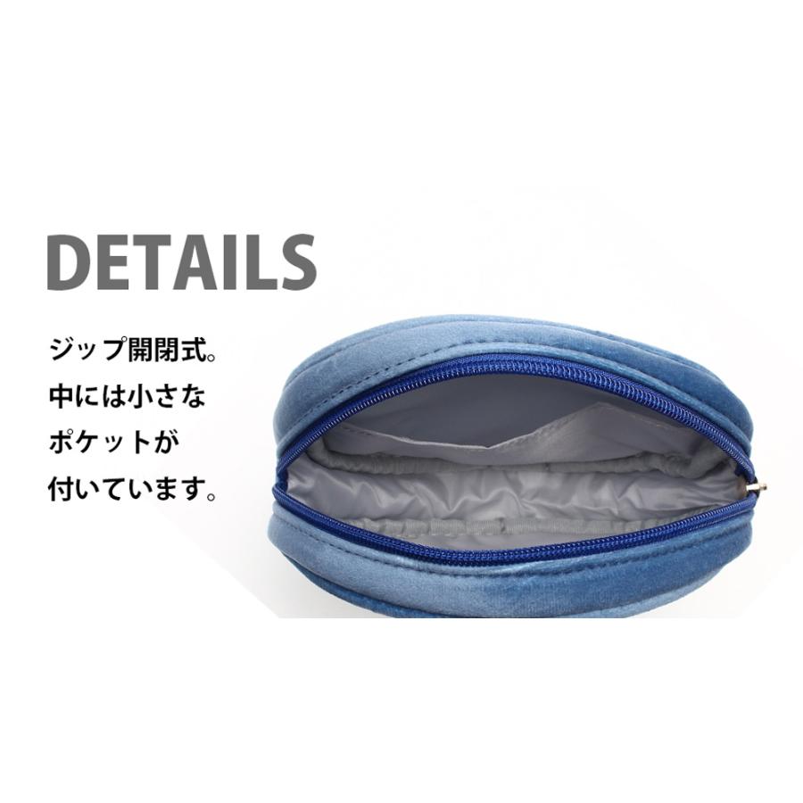 フレンズヒル かわいい 丸型ポーチ 小物入れ ラウンドポーチ アニマル