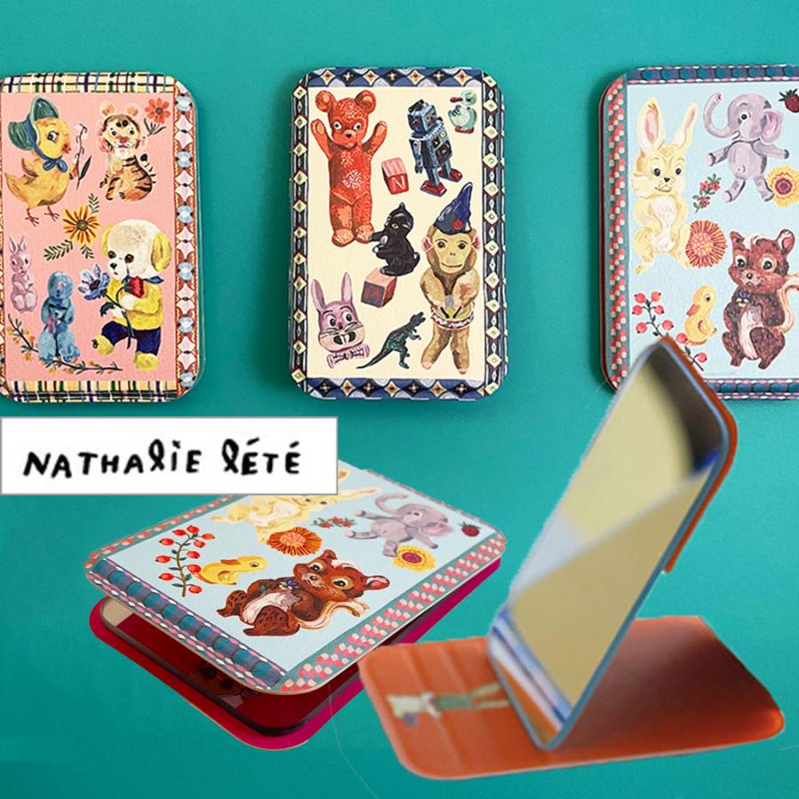 Nathalie Lete（ナタリーレテ） スタンドミラー ミニ 折りたたみ プチ