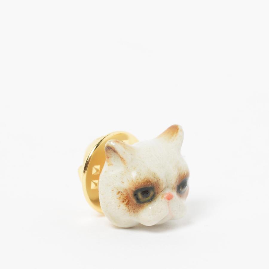 NACH nach ナッシュ ピン ブローチ ピンバッヂ 陶器 アクセサリー 