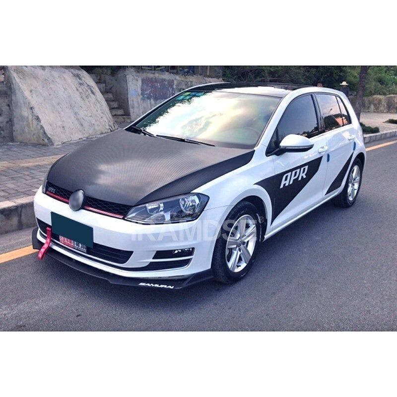アウトレット 送料無料 車のフロント バンパー スポイラー ために Vwゴルフmk6 Gti 10 12 13カーフロントバンパースプリッターリップディフューザーボディキットスポイラーガード 車用フロントスポイラー 色 A Rachelbaptista Com Br
