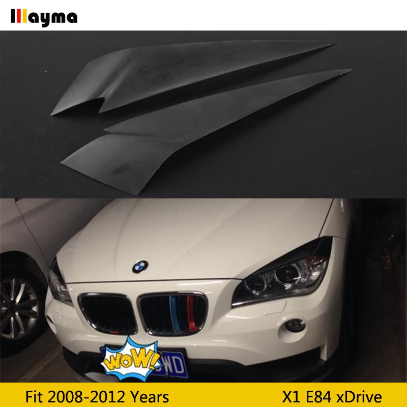 アイライン ライトカバー 車 ヘッドライト 眉毛 カバートリム ステッカー ヘッドランプ まぶた 繊維ガラス Bmw X1 28i 35i Xdrive 08 12 E84 Frp Un M リアン 通販 Yahoo ショッピング