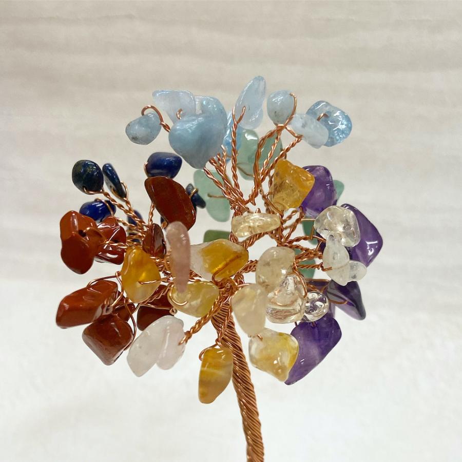 チャクラ ツリー 】 パワーストーン 天然石 ラピスラズリ シトリン