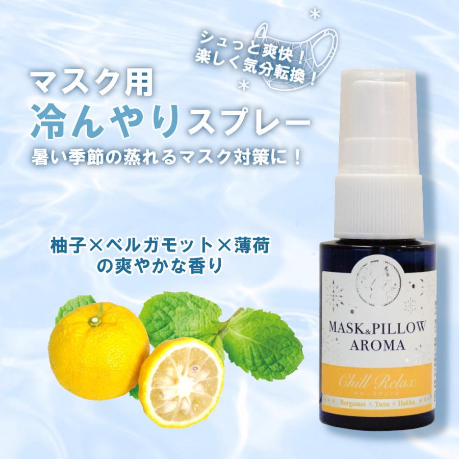 最大58 オフ ひんやり チルリラックス 冷感 柚子 ベルガモット 薄荷 爽やか マスク 涼しい アロマ 持ち運び 夏 ハッカ 天然 クール ミント 冷却 清涼 消臭 静菌 鼻通し