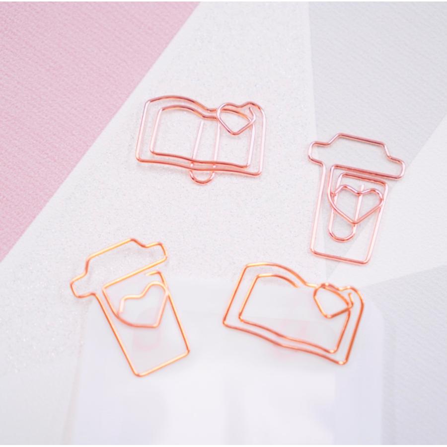 Cup Book ペーパー クリップ 個 ピンク ゴールド 文房具 文具 事務用品 デスクアイテム ギフト 装飾 おしゃれ かわいい ステーショナリー ゼムクリップ Clip02 レソンシエル ジャポン レソポン 通販 Yahoo ショッピング