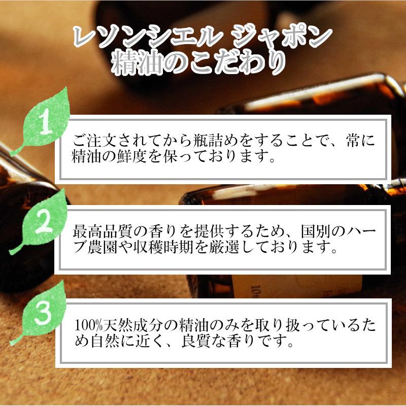 【クロモジ】精油 10ml  森林 フローラル調 落ち着き リラックス 癒し 希少 アロマ 自然 天然 エッセンシャルオイル シンプル 単体 葉 枝｜lessentiel-japon｜05