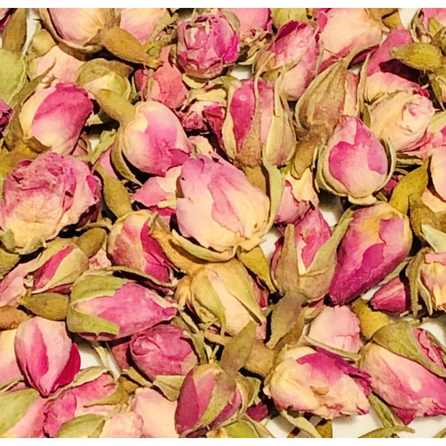 【ローズピンク 】50g｜ハーブティー ペタル 花びら 花の女王 お茶 デトックス 薔薇 バラ 美人 女性 健康 ホルモンバランス リラックス 注文梱包｜lessentiel-japon