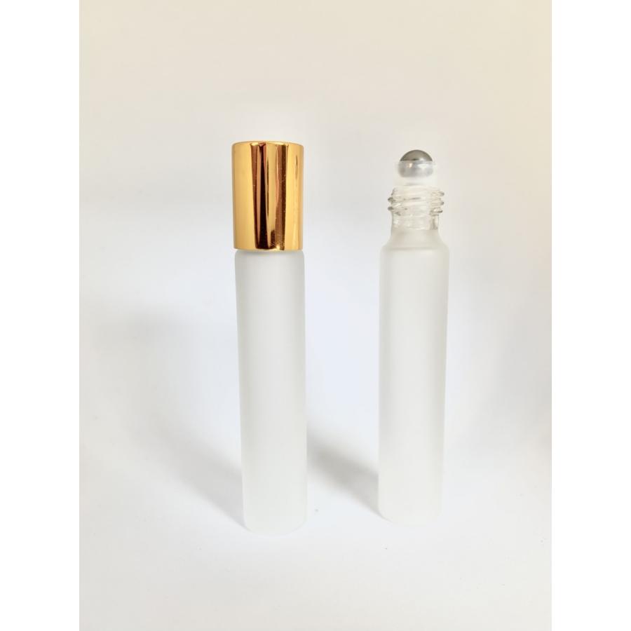 低価格 ロールオンボトル 10ml ゴールドキャップ 高級 フロスト加工 乳白色 遮光瓶 ガラス製 化粧水 容器 美容液 香水 詰替え用 詰替 旅行 細 Rmladv Com Br
