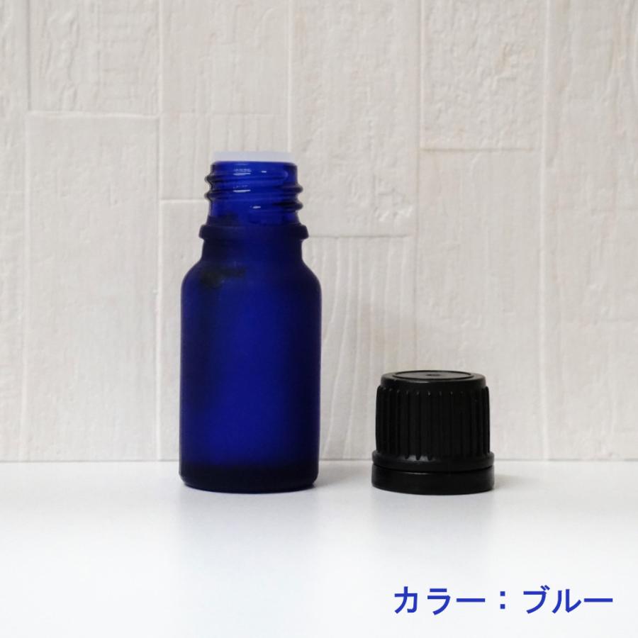 遮光性 精油用ボトル】10ml ガラス製 フロスト加工 ドロッパー