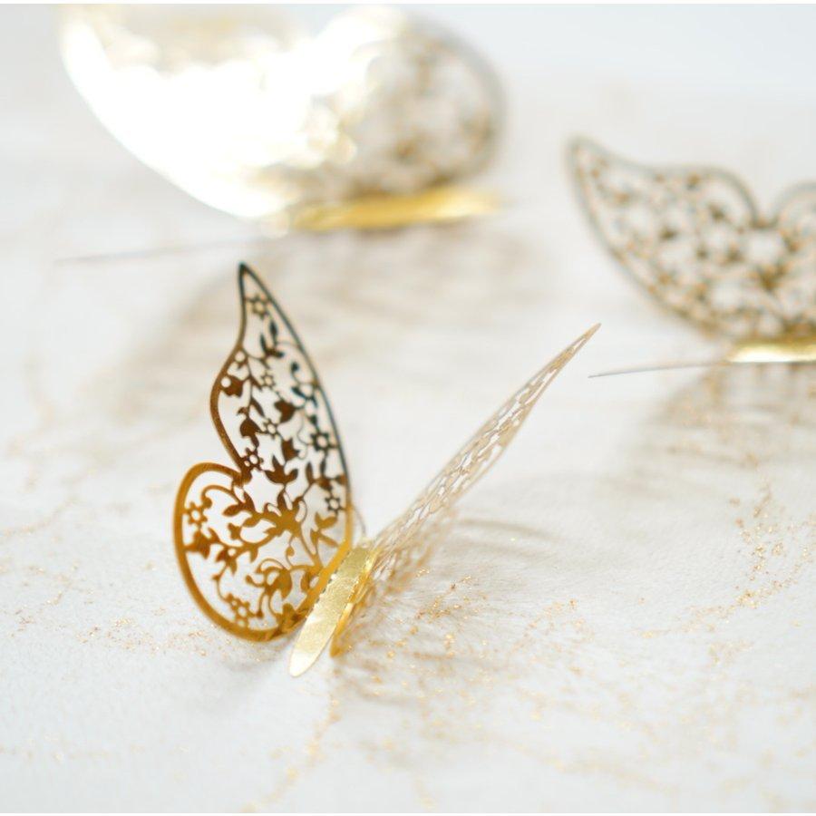 バタフライ立体ウォールステッカー 12ピース 蝶 3d 壁紙 両面テープ a W新作送料無料 シール おしゃれ オーロラ 結婚式 ウェルカムボード 蝶々 デコレーション