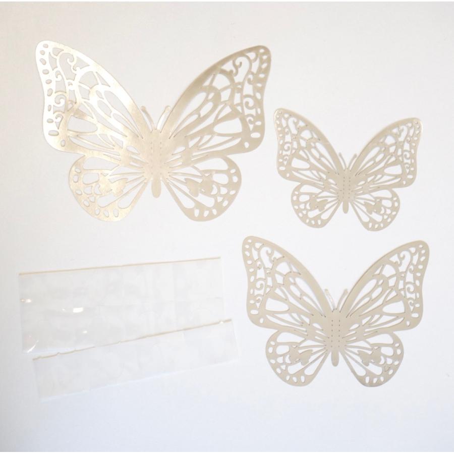 バタフライ立体ウォールステッカー 12ピース アゲハ 蝶 3d 壁紙 両面テープ シール 蝶々 おしゃれ デコレーション オーロラ 誕生日 結婚式 ウェルカムボード Wall Sticker02 レソンシエル ジャポン レソポン 通販 Yahoo ショッピング