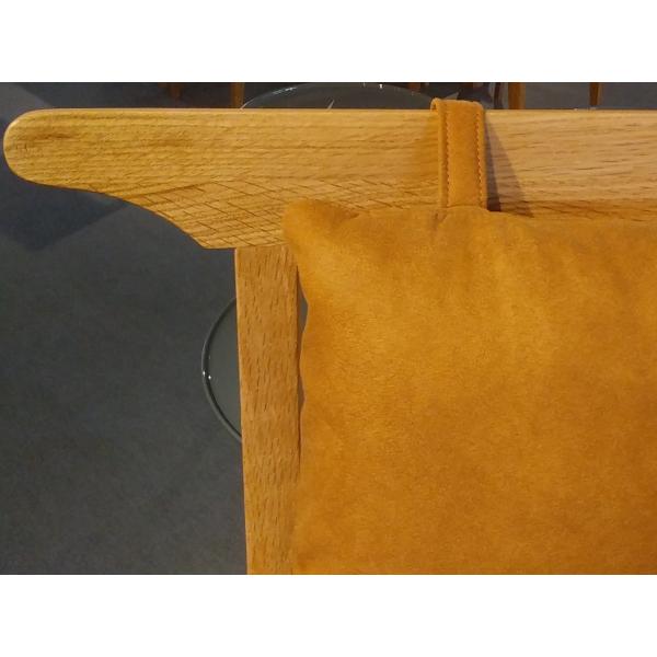 LEGACY レガシー ロッキングチェア  IC-066 ビンテージキャメル ファブリック×レッドオーク材 新品 一部地域除く送料無料 | シギヤマ家具工業 | 03