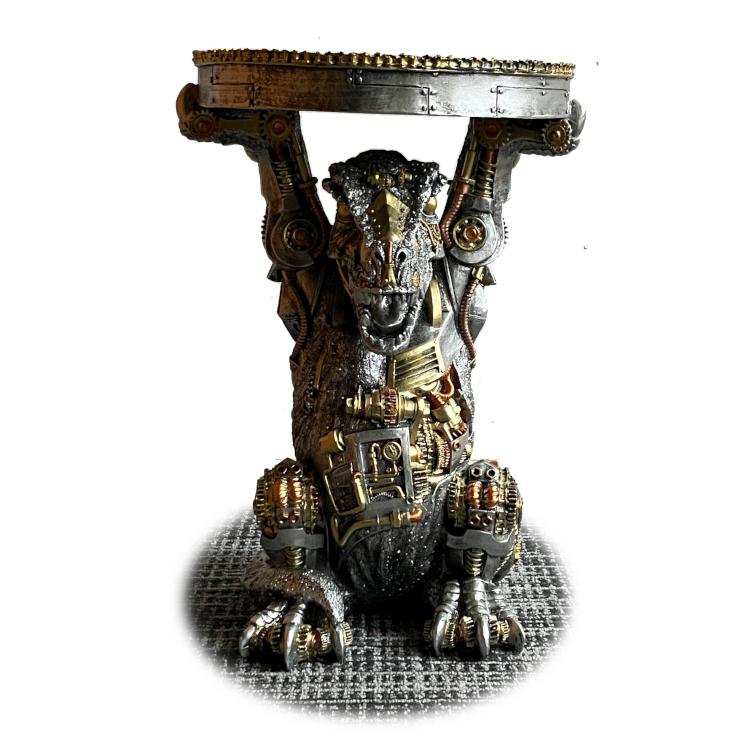 恐竜王国 福井発 サイドテーブル 恐竜 ティラノサウルス Trex 恐竜王国 福井発 サイドテーブル 恐竜 ティラノサウルス Trex