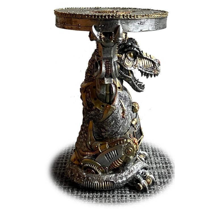 恐竜王国 福井発 サイドテーブル 恐竜 ティラノサウルス Trex 恐竜王国 福井発 サイドテーブル 恐竜 ティラノサウルス Trex