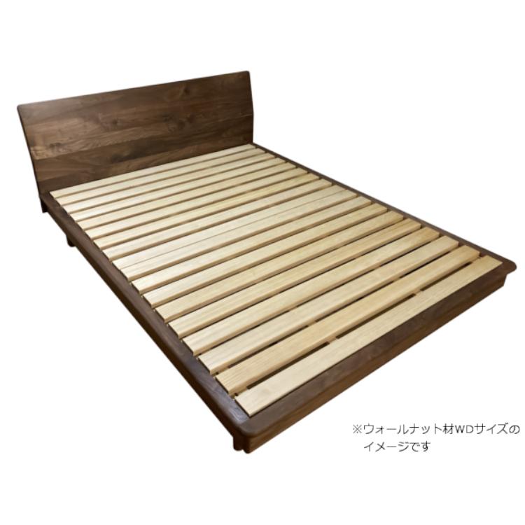 受注生産 常盤家具 TOKIMUKU クチュリエ 布団用 ベッドフレーム S シングル ウォールナット オーク チェリー 展示あり 搬入設置送料無料 |  | 01