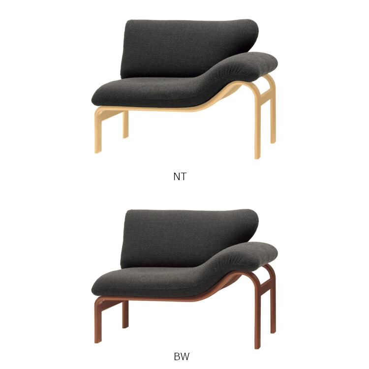 天童木工 Gallery ギャラリー T-7313WB 片肘 左肘 ソファ 99 曲木 張地選択可 展示あり 配送設置送料無料 | 天童木工 | 01